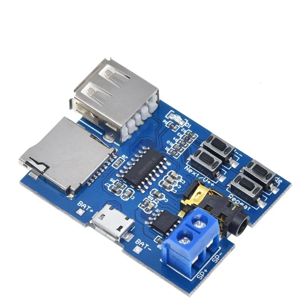 1/3PCS TF karte U disk MP3 Format decoder bord modul TZT verstärker decodierung audio Player – Detail 5