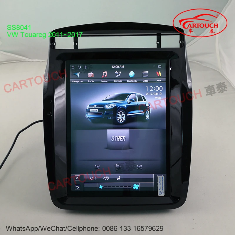 Suitable for Volkswagen To uareg POLO Radio Android Car Multimedia GPS DVD Player Carplay Android AUTO HD SCREEN VIDEO TESLA GPS