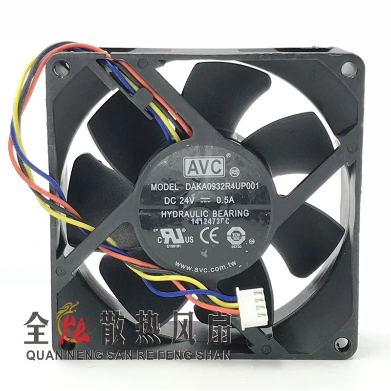 

Original DAKA0932R4UP001 24V 0.5A 9232 9cm hydraulic inverter cooling fan