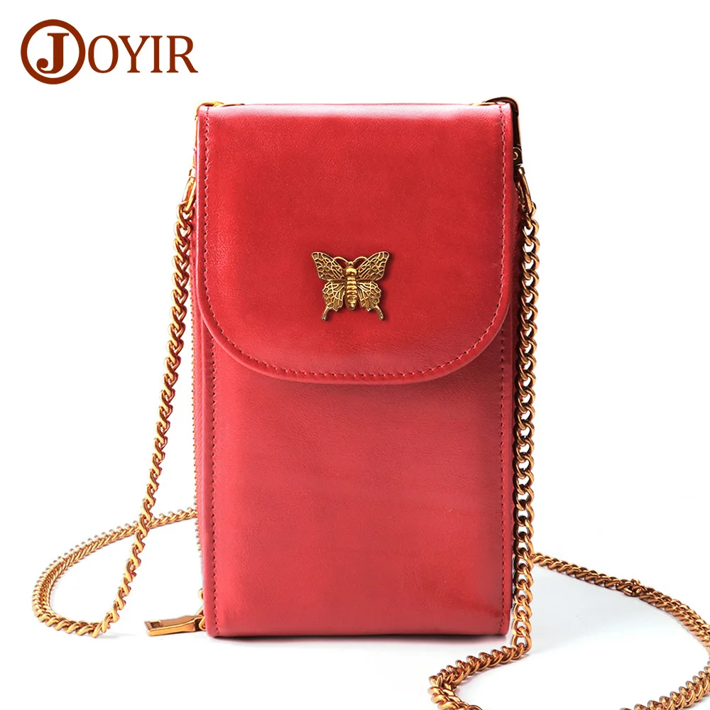 

JOYIR Genuine Leather Small Crossbody Bags for Women Fashion Cellphone Bag Purse Flap Mini Messenger Bags 2020 Bolsas