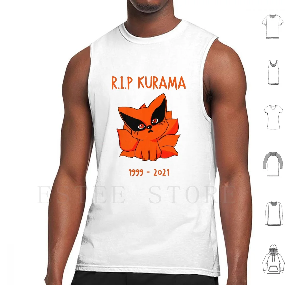 Rip Goat Tank Tops Vest Anime Manga Cute Japan Funny Japanese Kawaii Aesthetic Meme Tumblr Water Blue Cartoon Food Pastel