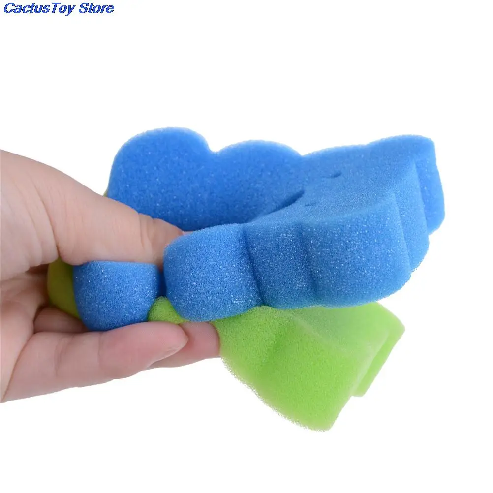 New Baby Infant Shower Wash Bath Brushes Towel Accessories Child Bath Brushes Sponge Rub Sponge Cotton Rubbing Body