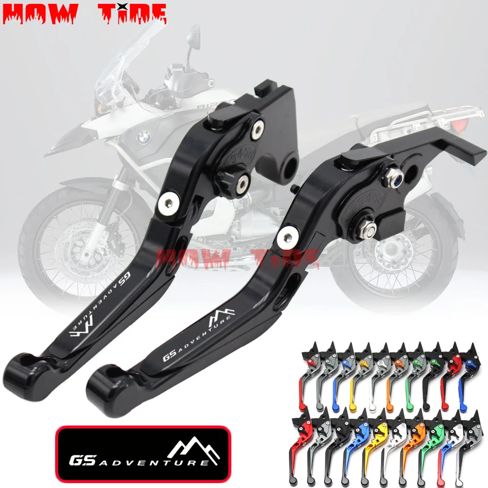 Motorcycle CNC Folding Extendable Brake Clutch Levers For BMW F800GT F800R F800GS F800ST F800S F700GS F650GS F 700 650 800 GS