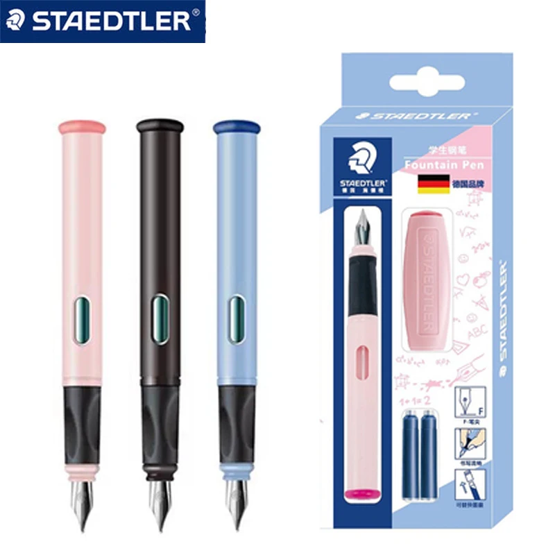 

1pcs STAEDTLER fountain pen 470 Student-specific wording ink pen ink bag replaceable child word correction correcting posture