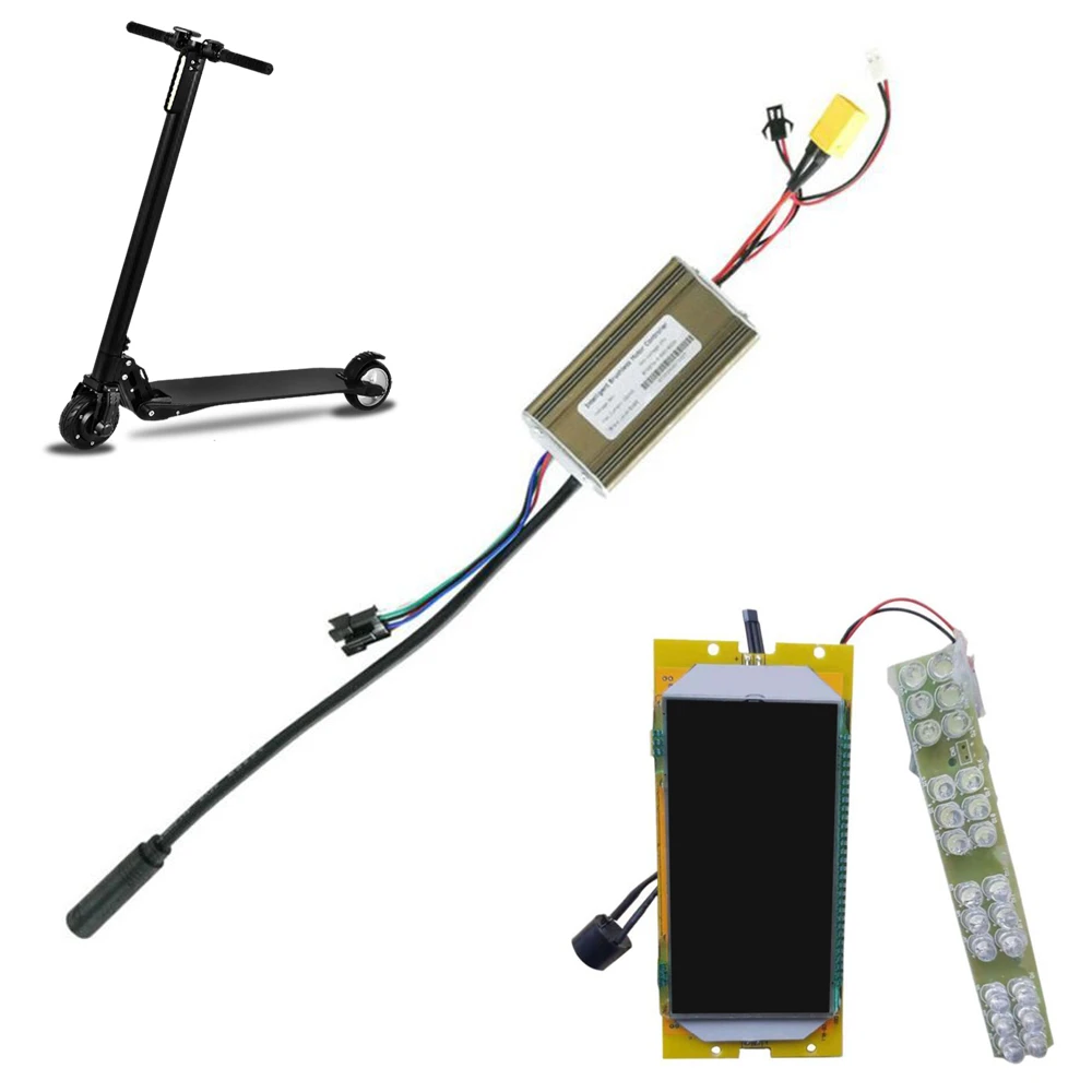 Electric Scooter Display Screen + 36V Motherboard Controller Driver Skateboard Replacement Accessories for Kugoo S1 S2 S3