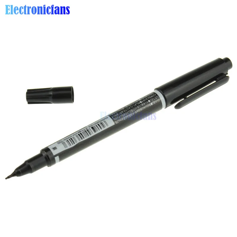 Smart Electronics CCL Anti-etching PCB circuit board Ink Marker Double Pen For DIY PCB