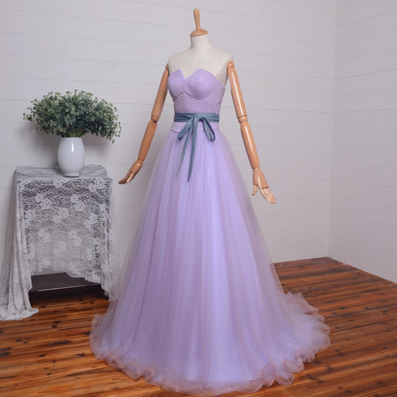 Sexy Sweetheart Panjang Prom Gaun Desain Baru Ikat Pinggang Vestido De Festa 2015 Tulle Gaun Malam Renda Louisvuigon Wanita