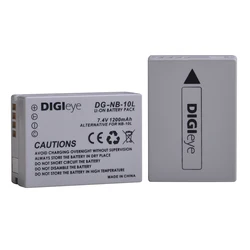 1200mAh NB-10L NB10L Camera Battery for Canon PowerShot G1 X G3 X G15 G16 SX40 HS SX50 HS SX60 HS Camera