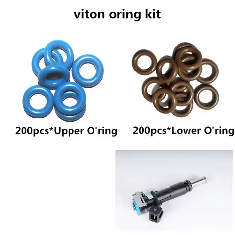 Free Shipping 200set fuel injector seal kit oring kit repair kit for chevrolet 55570284 0280158501 injector cruze sonic