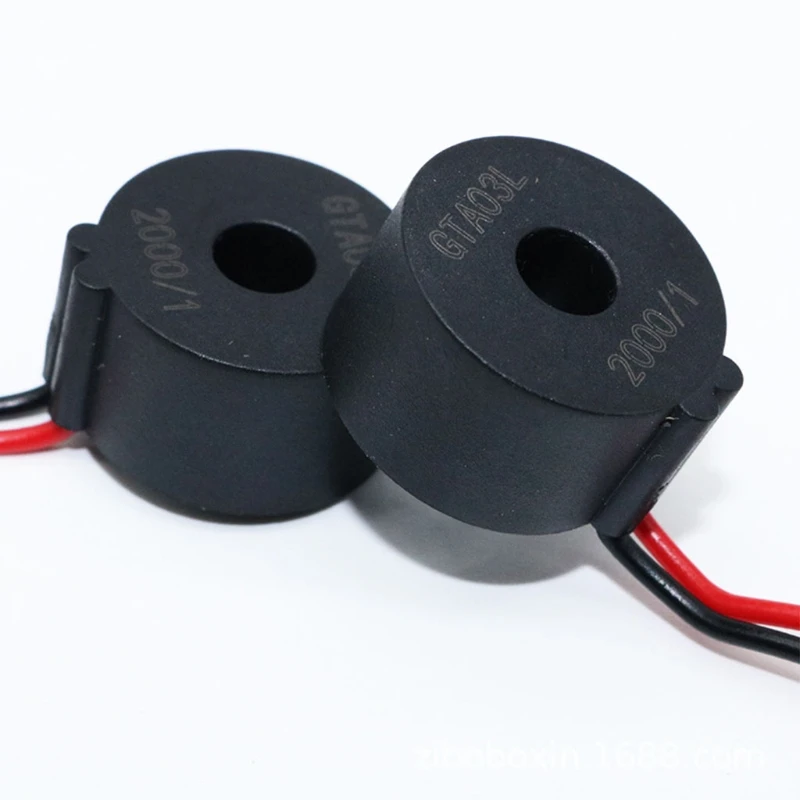 1000/1 Ac Micro Coils Precision Lead Wire Mini Ct Current Transformer 5A/30A/50A Current Measurement Transformer