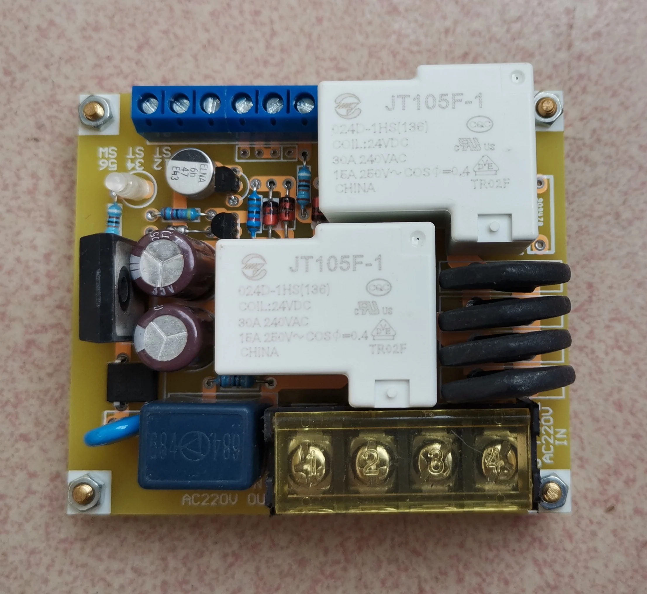 

Class A Professional Power Amplifier, Electrical Shock-proof High-power Power Supply Soft Start Board, Maximum 2500 Watts