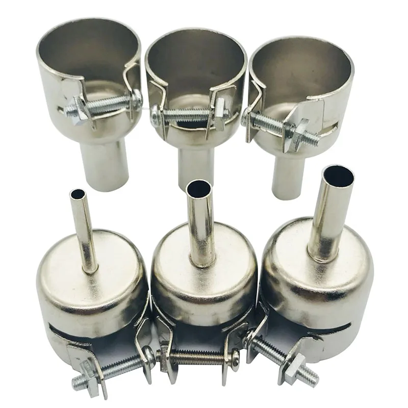 Buses Circulaires pour Station de Soudage à Air Chaud, en Alliage d\'Aluminium, Pistolet Thermique D.lique Universel, Résistantes, 858A 858D, 3-12mm,