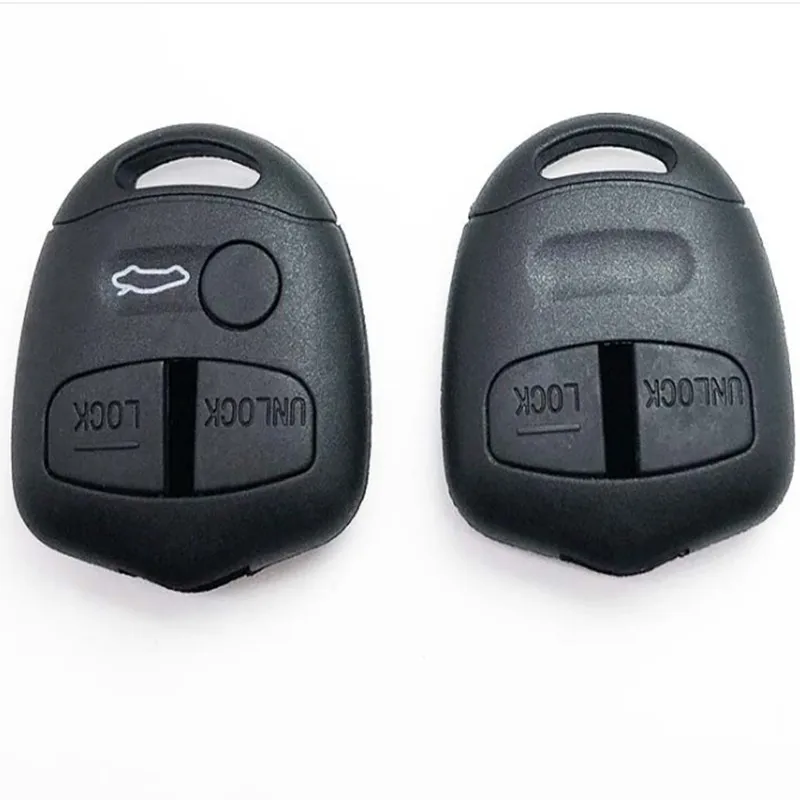 

10 шт. чехол для дистанционного ключа для Mitsubishi Lancer EX Evolution Grandis Outlander Triton Pajero ASX 2/3 кнопки без лезвия