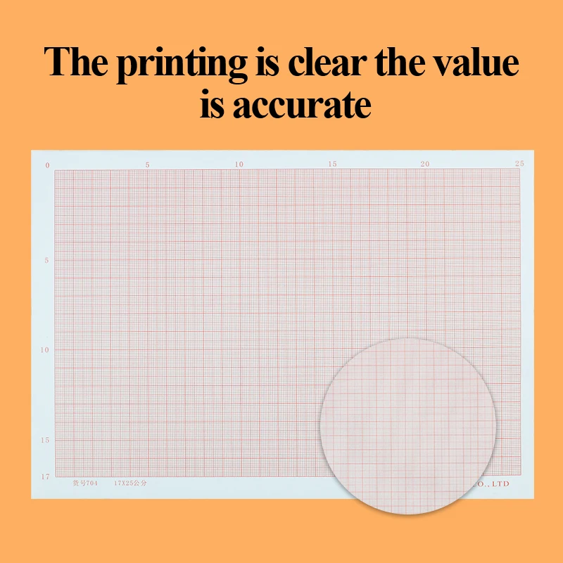 Standard Coordinate Paper A4/A3/A2 Grid Paper Plaid Drawing Paper Manuscript Drafting K-line Calculation Graph Logarithmic Paper