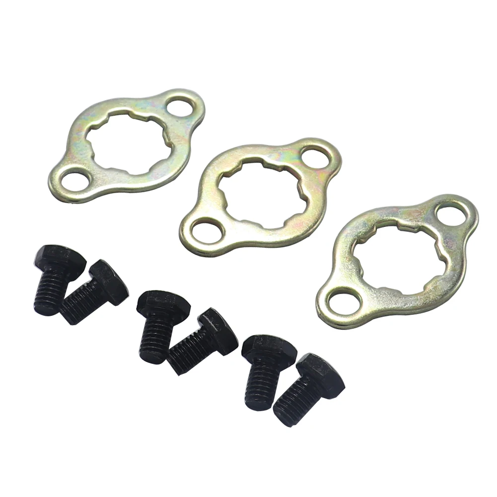 17mm 20mm front engine 420#428#520#530# sprocket chain fixing plate retainer gasket screw