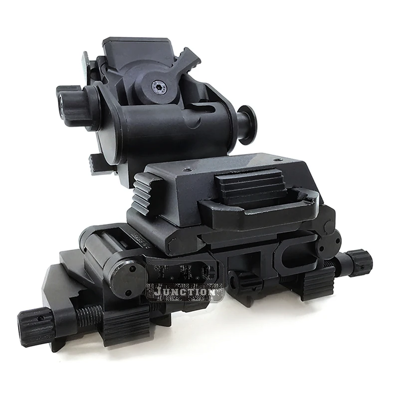 Imagem -04 - Wilcox Estilo Tactical Capacete Visão Noturna Nvg Nods Montar Ponte Binocular Modular de Alumínio