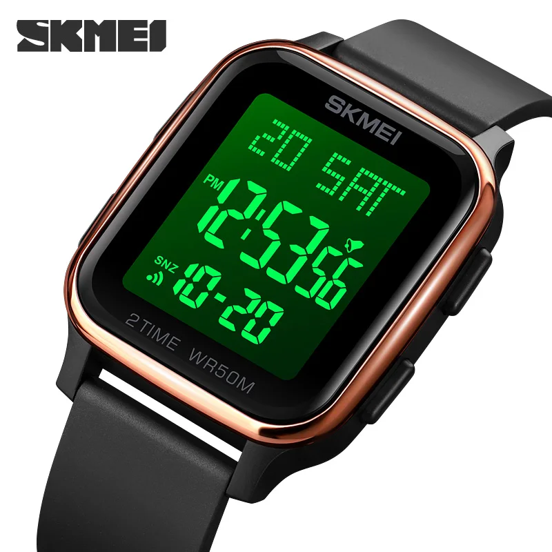 SKMEI Digital Watch For Men Chrono Countdown Electronic Movement Wristwatches Waterproof Sport Men\'s Clock Original Brand Hour