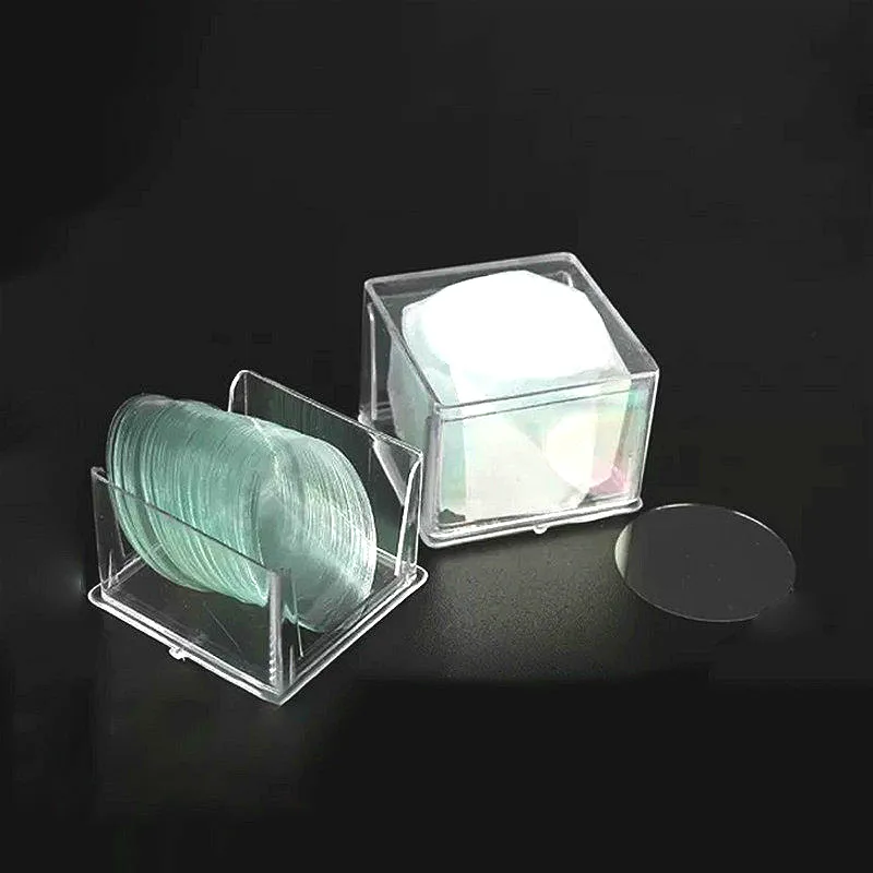Imagem -02 - Microscópio de Círculo Lamela Descartável Vidro de Tampa Redonda para Crescimento Óculos mm mm 10 mm 12 mm 14 mm 16 mm 18 mm 24 mm 100 Pcs