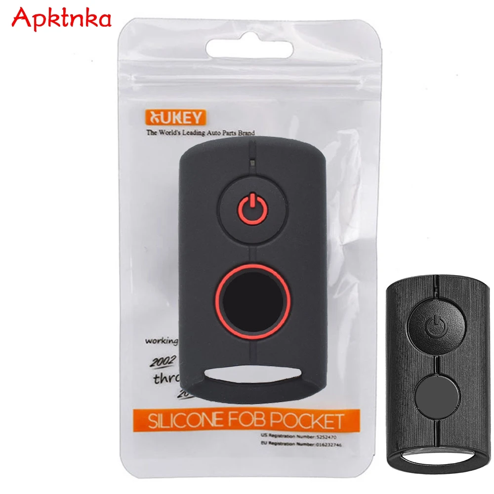 Silicone Remote Key Fob Case For Yamaha NVX NVX155 XMAX XMAX300 QBIX AEROX JAUNS 2 Button Smart Motor Key Cover 2018 2019