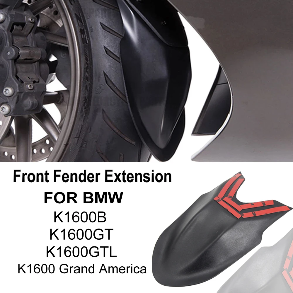 Extension de garde-boue avant en ABS pour moto, K 1600 Grand America, BMW K1600ightK1600GTL K1600 ightGTL B K1600B, Nouveau