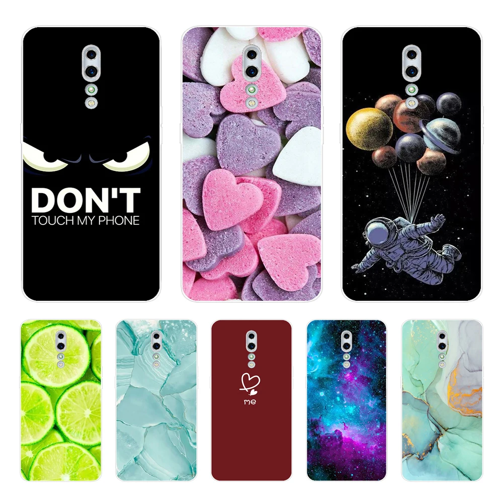 Case on Reno Z Case Cover Reno Z Silicone Soft TPU Back Cover For OPPO Reno Z RenoZ Phone Case Bumper OPPO Reno Z Cute Case 6.4