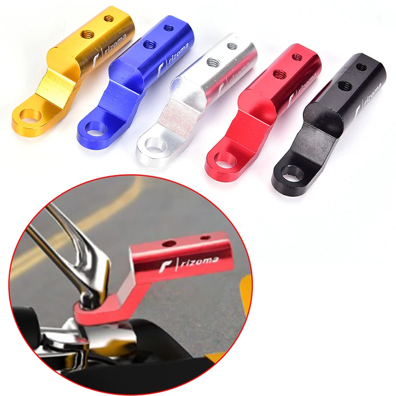 1Pc Motowolf Motorcycle Rearview Mirror Expander Bracket Car Mirror Mount Bracket Rod Universal Adapter Mobile Phone Holder