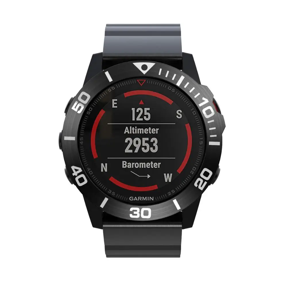 Moldura para garmin fenix 3 3 3hr, capa de metal exterior, borda, anel, estrutura, medidor de velocidade, para fenix 5x 5xplus