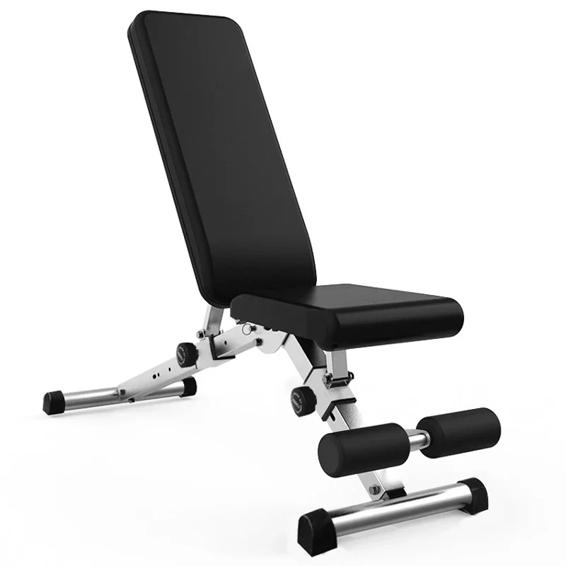 Banco plegable multifuncional con mancuernas, herramienta de ejercicio para Fitness Abdominal, levantamiento de pesas, silla de entrenamiento