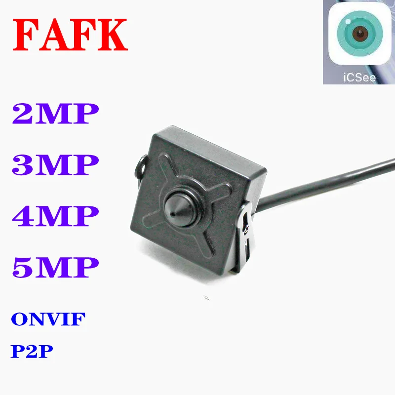 

MINI IP Camera 2MP 3MP 4MP P2P Onvif H.265 CCTV Surveillance Video Security Small Camera XMEYE ICSEE Micro IPCAM