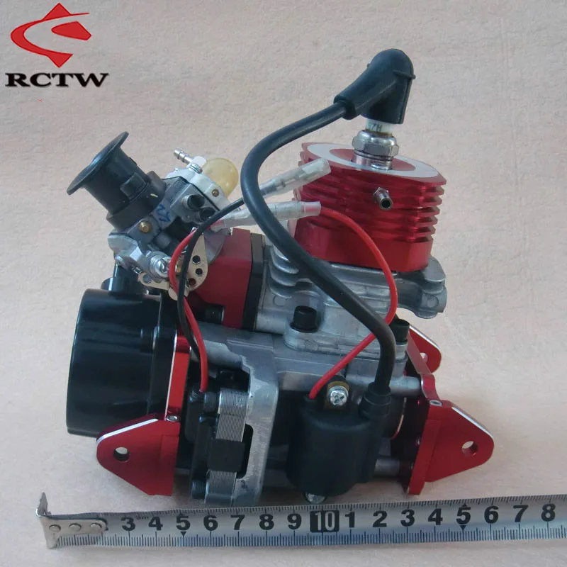 CNC 2-Stroke 29CC Water-cooled Engine for RC Racing Boat (in-line) Toys Parts