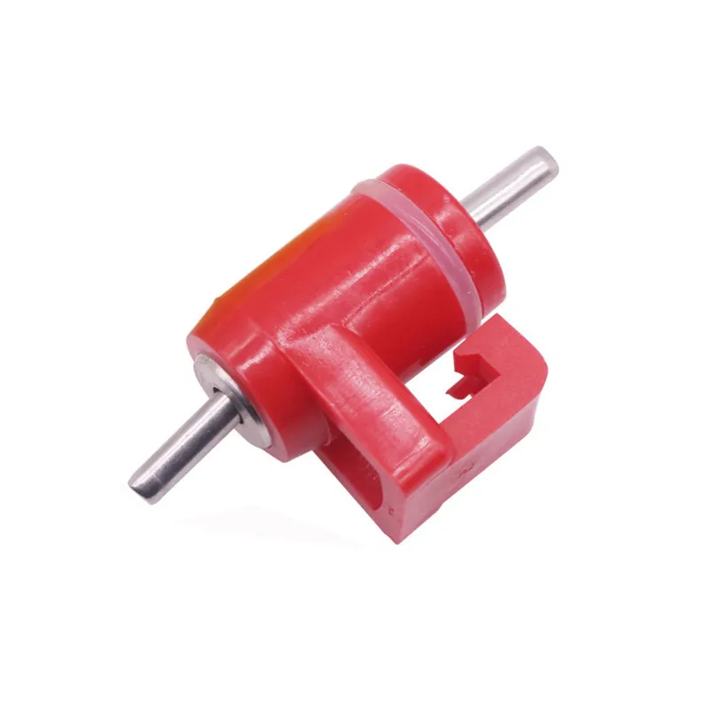 100 Pcs Chicken Automatic Waterer Nipple Drinker Ball Valve Nipple Drinker Red Yellow Optional Drinking Water Equipment Plastic