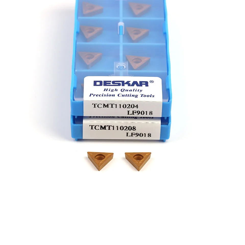 DESKAR TCMT110204 LF9018 TCMT110208 LF9018 High-quality turning tools, carbide inserts, turning surface inserts,