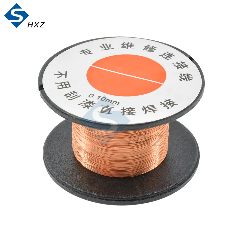 JLY 0.1mm Copper Soldering Wire Solder PPA Enamelled Repair Reel Welding Wire DIY Copper Enamelled Wire PCB Welding Repair Tool