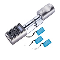 L6PCB The Best Smart Lock DIY APP Electronic Keypad RFID Digital Door Lock For Airbnb Management-EU Model