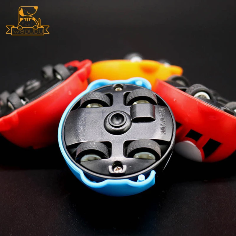 4PCS Cool Spinner Spinning Top Fidget Toy Finger Gyro Novelty Mecha Insect Pull Back Car Model Rotating Fingertip Game Kid Gifts