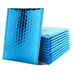 New Blue Aluminized Film Bubble Envelopes Colored Foil Bubble Mailer for Mailing,Gift Packaging,Wedding,Shockproof Courier Bags