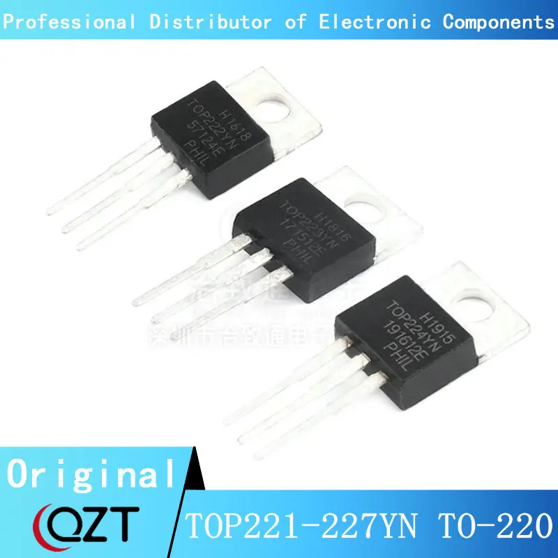 10 pcs/lot TOP227YN TO220 TOP227Y À-220 TOP227 TOP226YN TOP226 TOP225YN TOP225 TOP224YN TOP224 TOP223YN TOP223 TOP222YN TOP221YN
