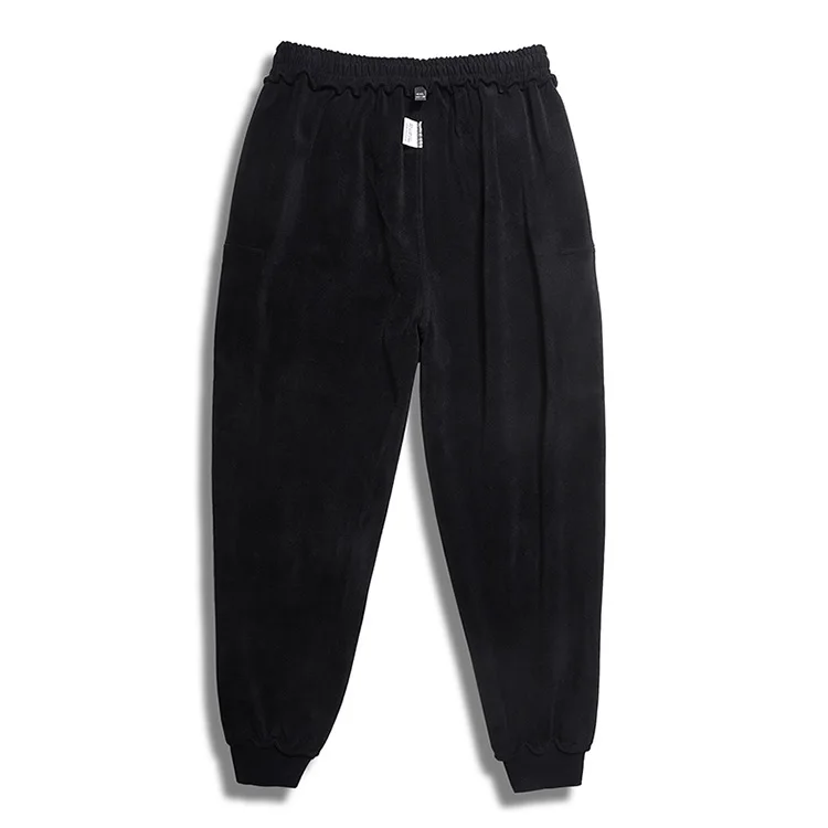 ฤดูใบไม้ร่วงผู้ชาย Sweatpants กระเป๋าดินสอกางเกงใหญ่5XL 6XL 7XL Man Casual กางเกง High Street Wear ความยืดหยุ่นยืด48 50