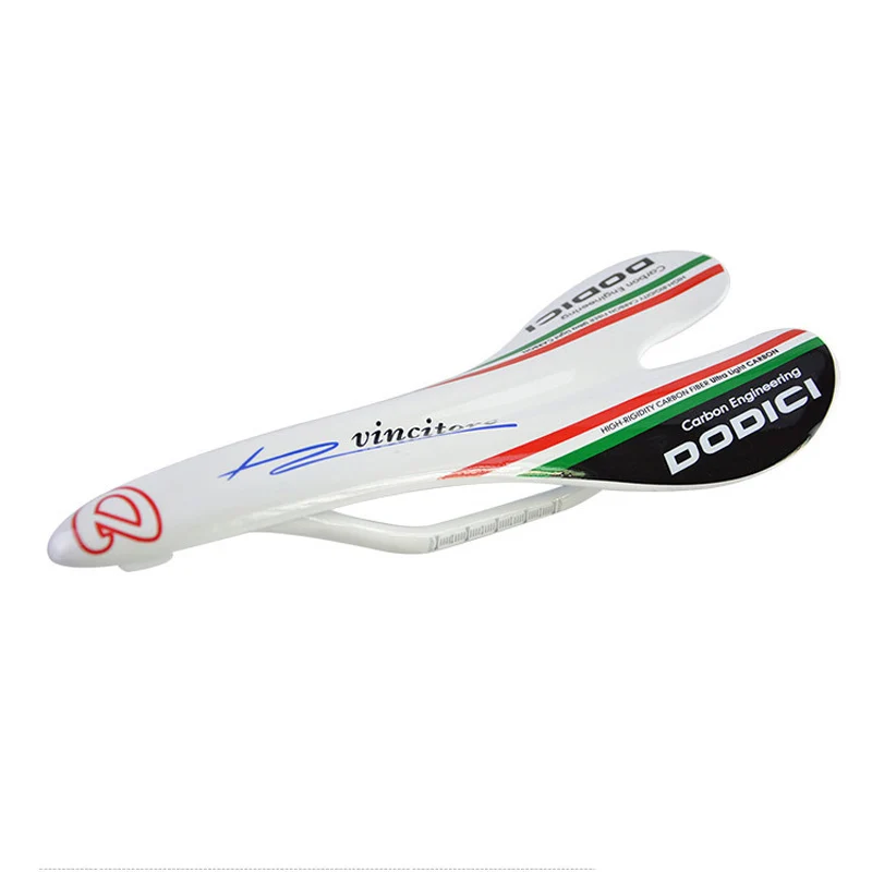 DODICI-Full Carbon Saddle, Ultralight, Road Bike, MTB Cycling, Bicycle Seat, 104g