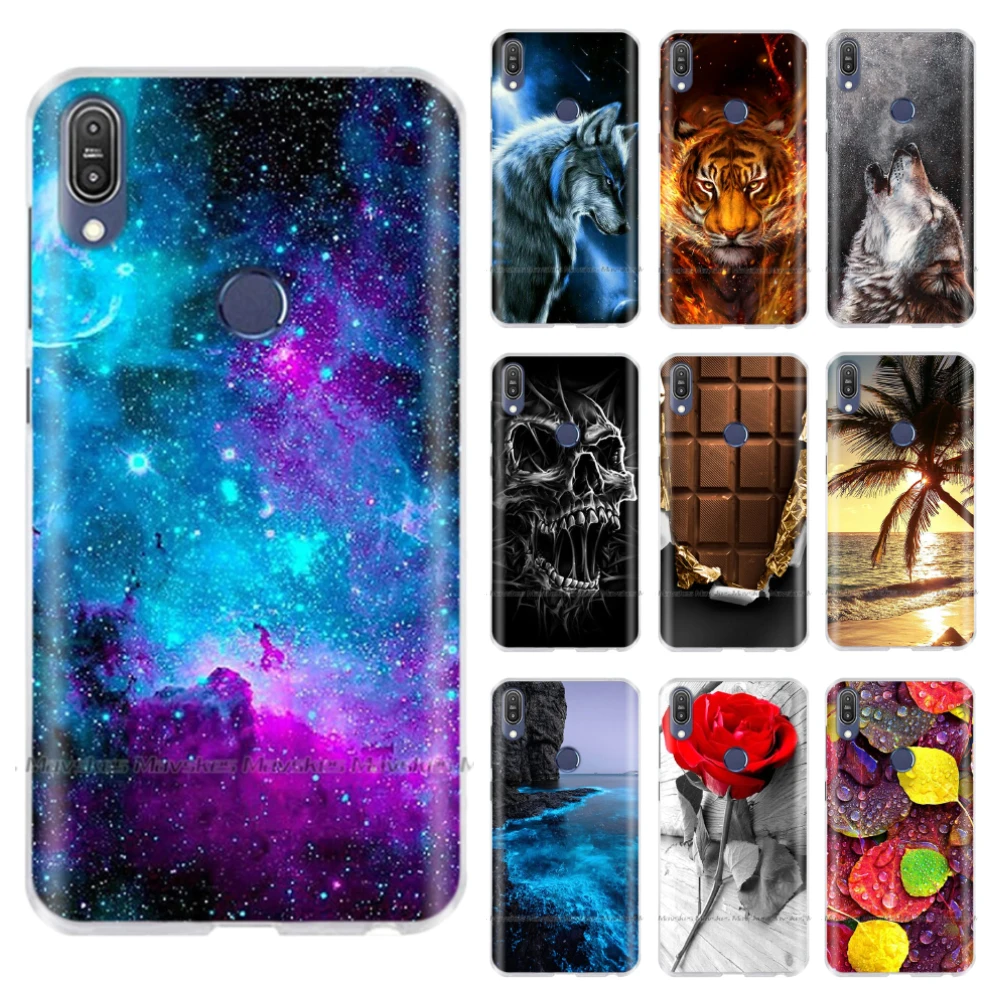 Silicone Case For Asus Zenfone Max Pro M1 ZB601KL Case Cover Funda Coque Capa Shell Back Cover For Asus ZB602KL Case Phone Cover