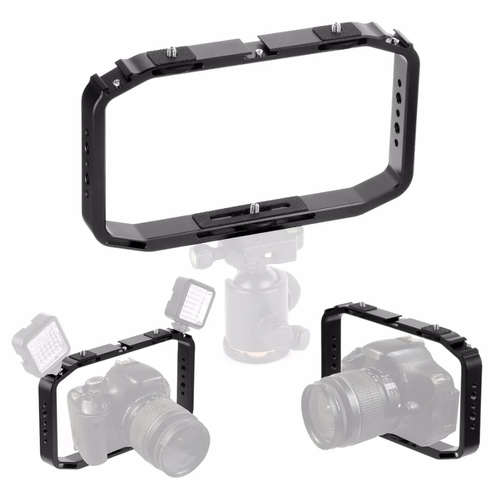 Handheld Griff Stabilisator Living Vlog Kamera Käfig Telefon Video Rig Halterung für Dji Osmo Action/Yi/Eken für Gopro 13 12 Filmemachen – Detail 24