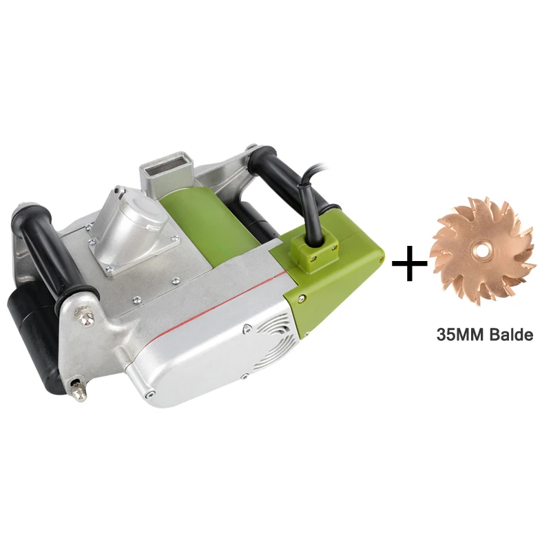 Imagem -04 - Máquina Industrial do Chaser para Parede 1100 Watts 35 mm Máquina de Corte de Ranhura para Linha 220v Peça