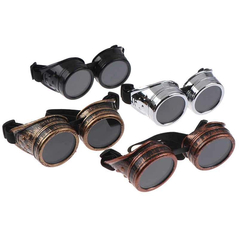 Vintage Style Steampunk Gothic Style Goggles Welder Glasses Welding Punk Labor Protective Goggles Glasses Cosplay