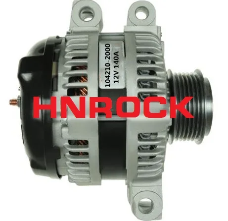 

NEW HNROCK 12V 140A ALTERNATOR 104210-2000 104210-2001 11508R 20821397 23480514 ALN2109 DA2374 DRA1264 FOR CADILLAC