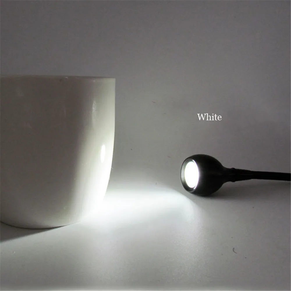 3W Flexible USB Night Light Portable LED Lights Notebook Laptops Keyboard Computer Reading Table Lamp Lighting