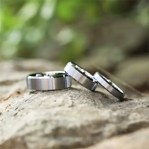 6 best sales टंगस्टन कार्बाइड पुरुषों की अंगूठी - №2