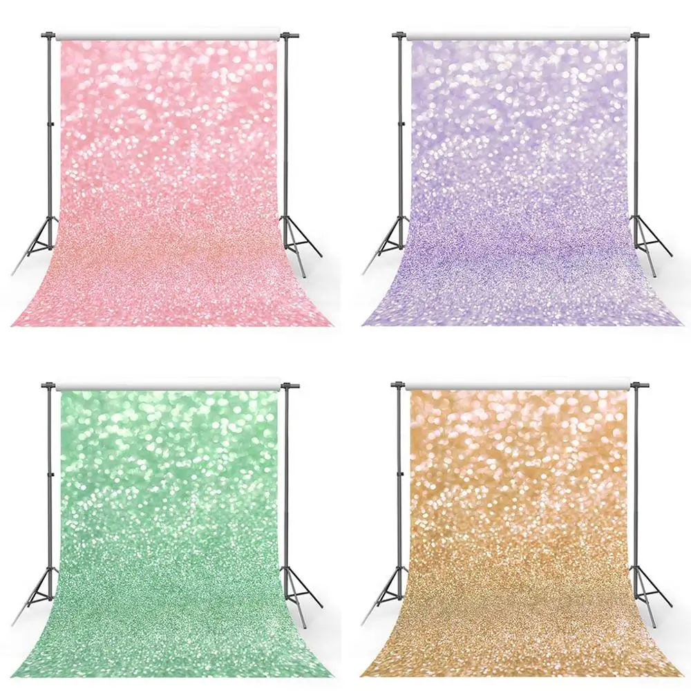 Avezano Photo Backdrop Shiny Polka Dot Light Bokeh Glitter Wedding Birthday Party Child Photo Background Photophone Photo Studio