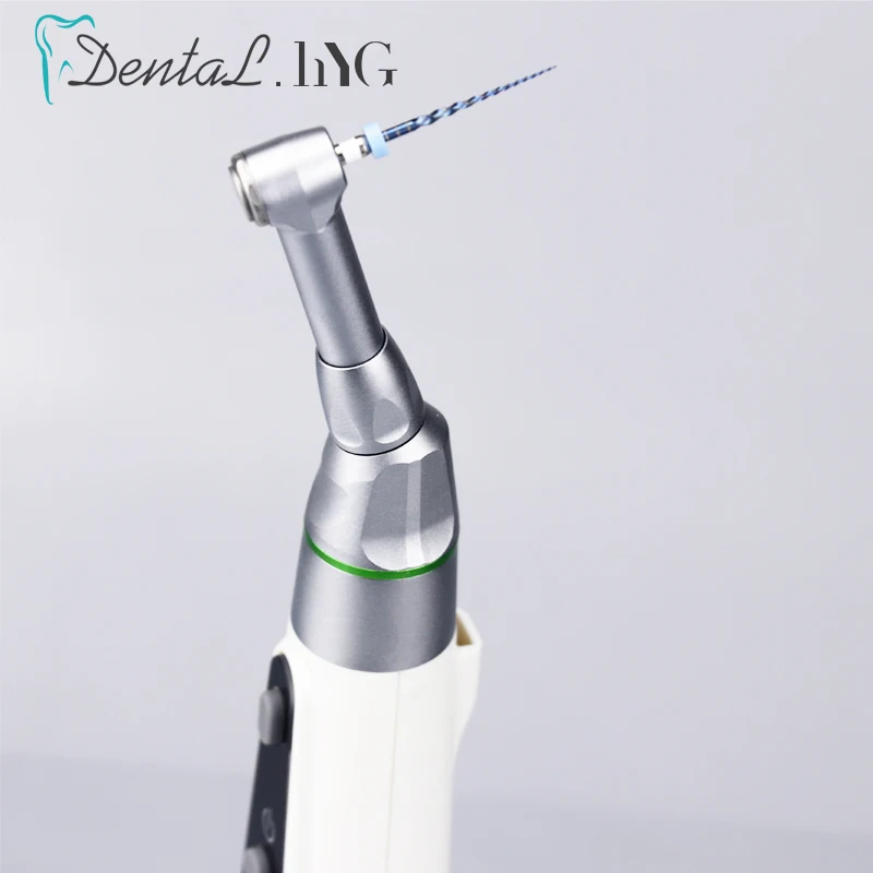 LED Dental Endo Motor Wireless 16: 1 redukcja kątnica Endo Mate leczenie narzędzie stomatologiczne części zamienne 9 ustawienie modeli