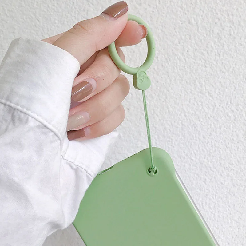 실리콘 링 휴대폰 끈 실리콘 링 휴대폰 U 디스크 범용 실리콘 비산 방지