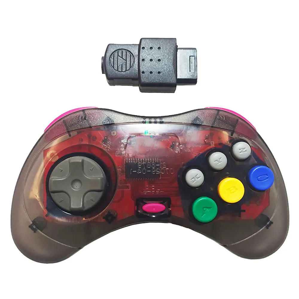 Penerima Motherboard Pengendali Game untuk Konsol Game Sega Saturnus SS Bagian Modifikasi Pengendali Nirkabel DIY untuk Sega Saturnus